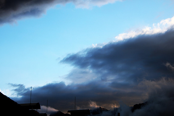 Wetter über dem Land Salzburg
