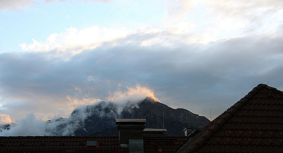 Wetter über dem Land Salzburg