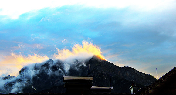 Wetter über dem Land Salzburg