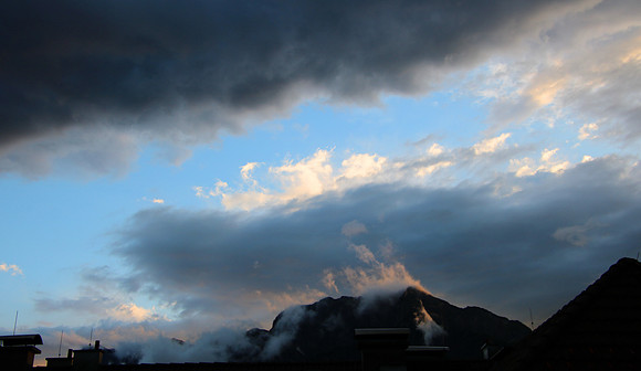 Wetter über dem Land Salzburg