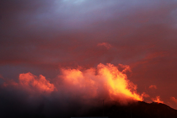 Wetter über dem Land Salzburg