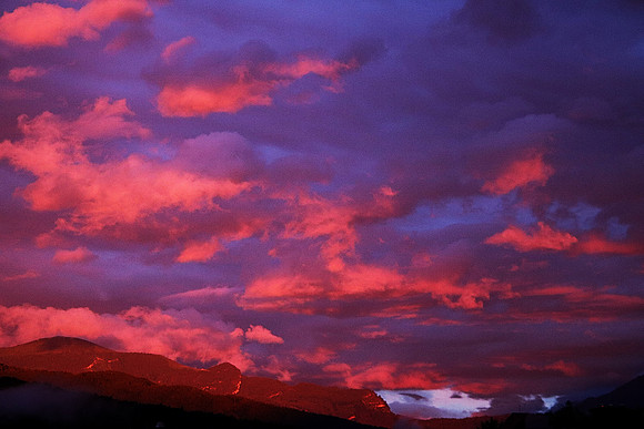 Wetter über dem Land Salzburg