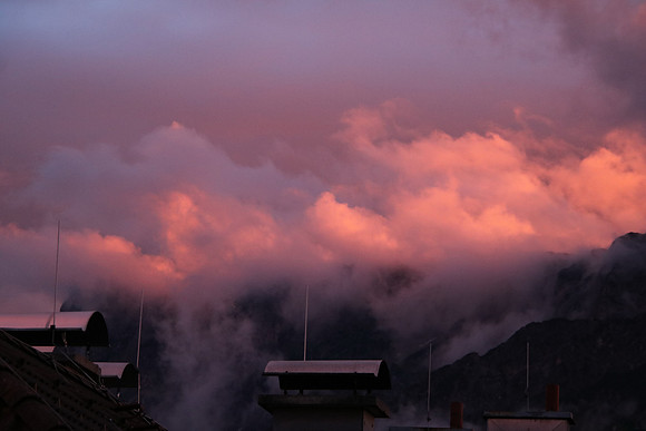 Wetter über dem Land Salzburg