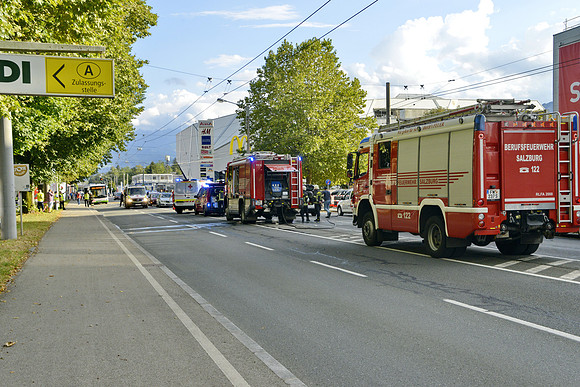 Schwerer PKW Unfall in Salzburg