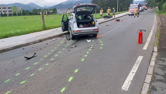 08.07.2022 Schwerer Verkehrsunfall auf L237