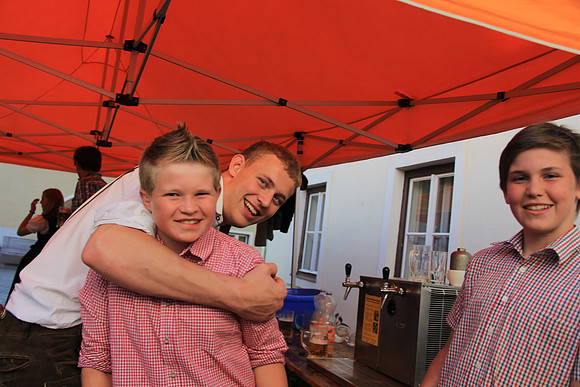 01.05.2014 Maibaumaufstellen Bad Vigaun