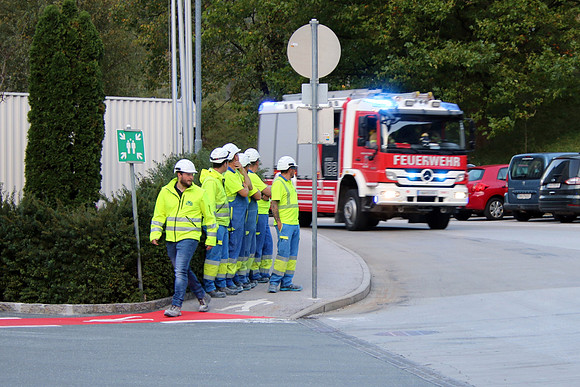 Gefahrgut-Simulation in Golling
