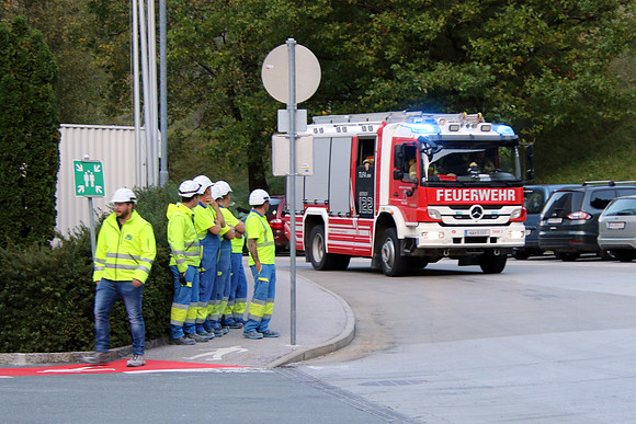 Gefahrgut-Simulation in Golling