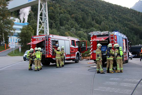 Gefahrgut-Simulation in Golling