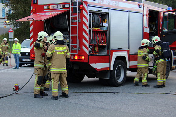 Gefahrgut-Simulation in Golling