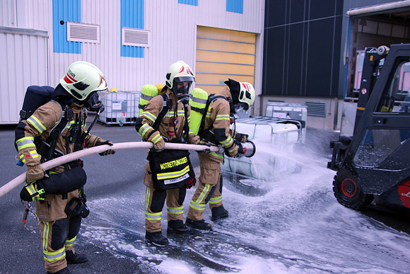 Gefahrgut-Simulation in Golling