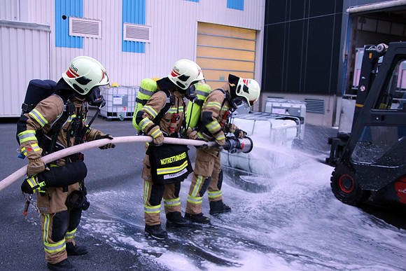 Gefahrgut-Simulation in Golling