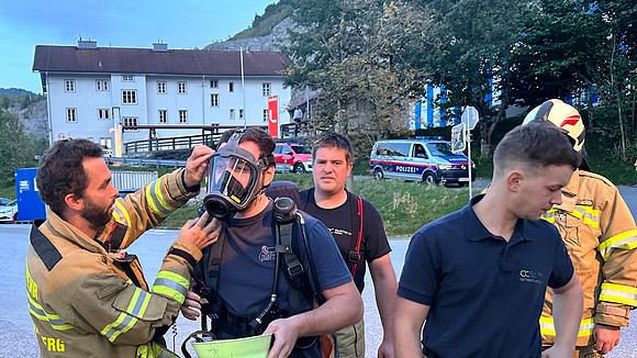 Gefahrgut-Simulation in Golling