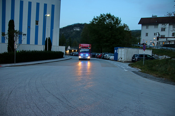 Gefahrgut-Simulation in Golling