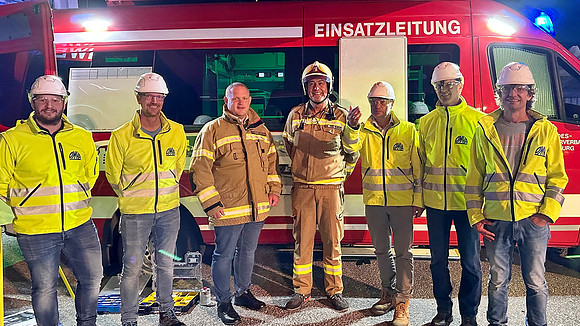 Gefahrgut-Simulation in Golling