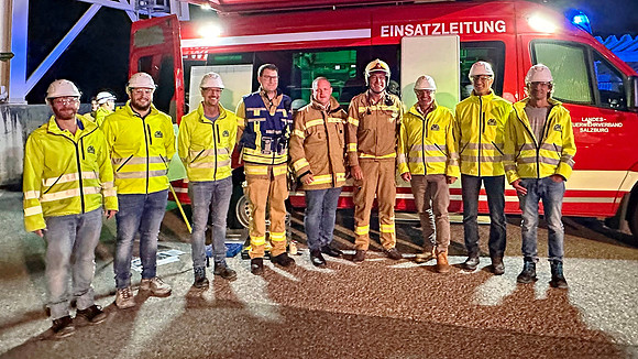 Gefahrgut-Simulation in Golling