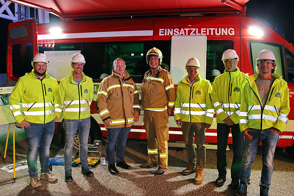 Gefahrgut-Simulation in Golling