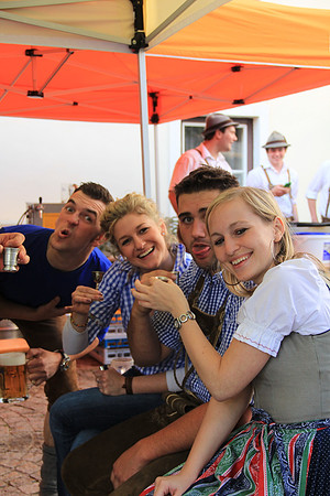 01.05.2014 Maibaumaufstellen Bad Vigaun