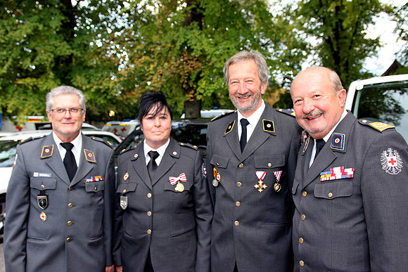 Kommandoübergabe Rotes Kreuz Salzburg
