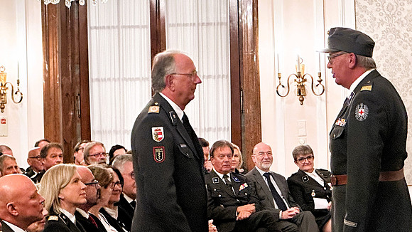 Kommandoübergabe Rotes Kreuz Salzburg