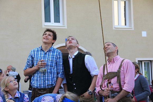 01.05.2014 Maibaumaufstellen Bad Vigaun