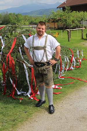 Maibaumfest in Golling
