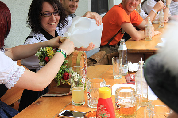 Maibaumfest in Golling