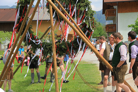 Maibaumfest in Golling