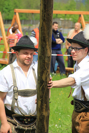 Maibaumfest in Golling