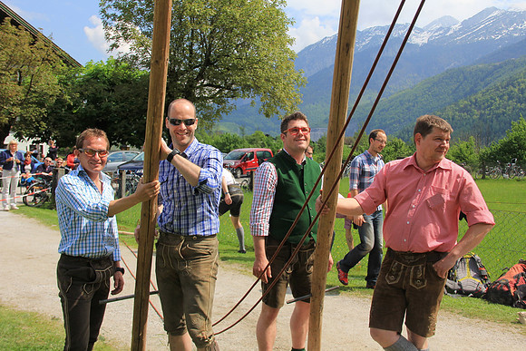 Maibaumfest in Golling