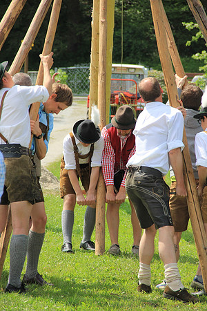 Maibaumfest in Golling