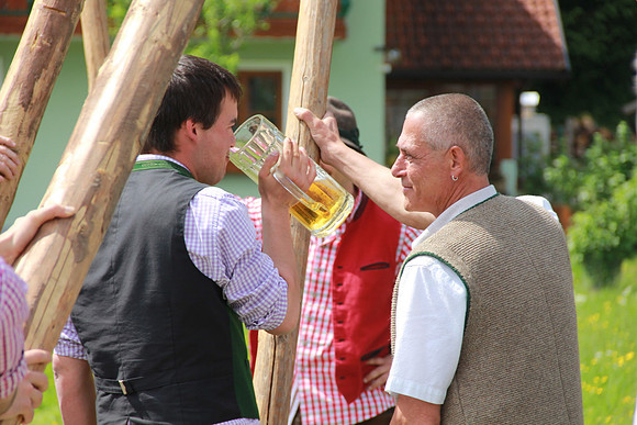 Maibaumfest in Golling