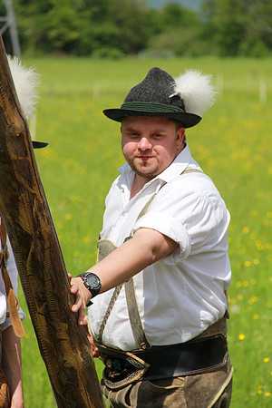Maibaumfest in Golling