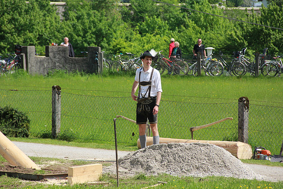 Maibaumfest in Golling