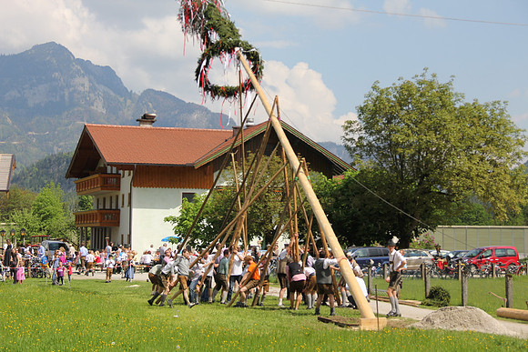 Maibaumfest in Golling