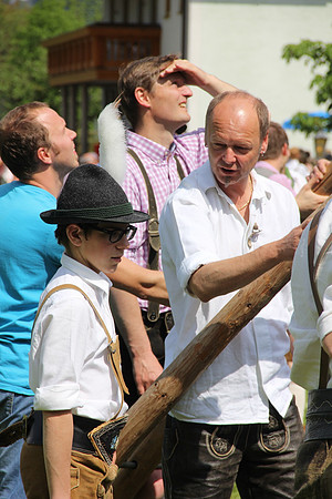 Maibaumfest in Golling