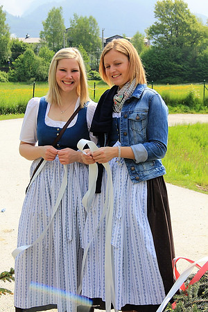 Maibaum am Kuchler Bürgerausee