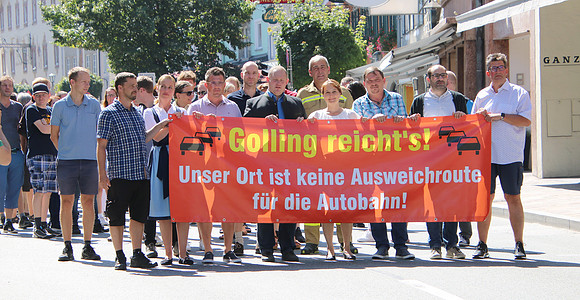 05.09.2021 Demo Ausweichverkehr
