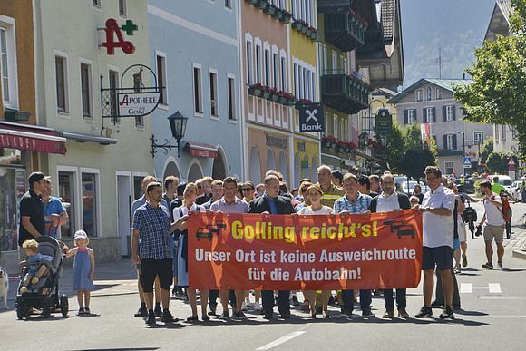 05.09.2021 Demo Ausweichverkehr