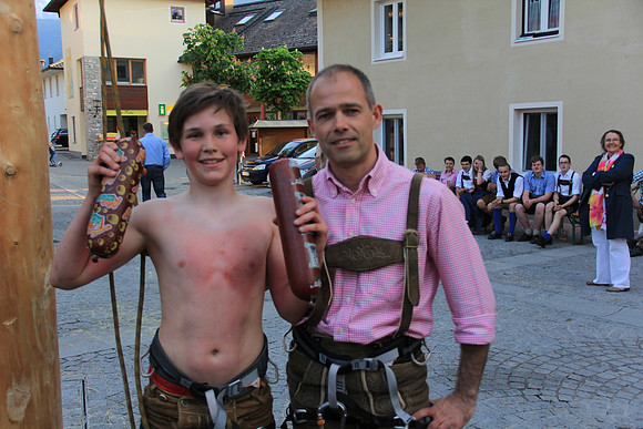 01.05.2014 Maibaumaufstellen Bad Vigaun