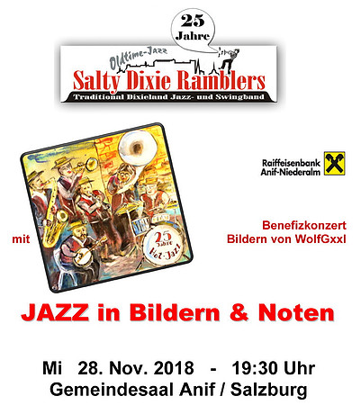 Benefizkonzert - Jazz in Bildern und Noten