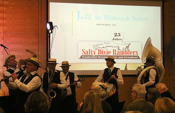 Benefizkonzert - Jazz in Bildern und Noten