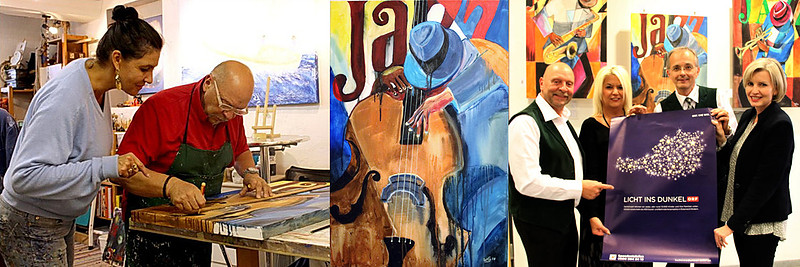 Benefizkonzert - Jazz in Bildern und Noten