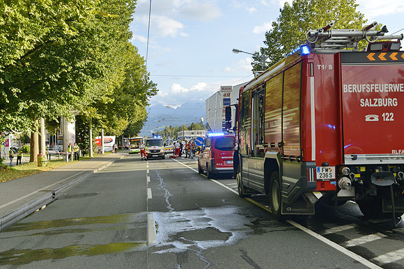 Schwerer PKW Unfall in Salzburg