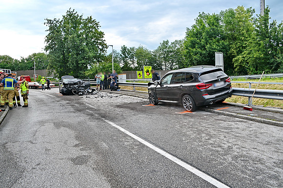 Schwerer Unfall in der Franz-Brötzner-Straße
