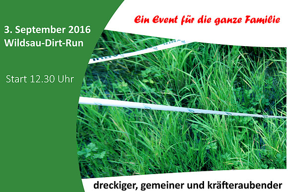 Letzter Schliff bei Wildsau-Dirt-Run 2016