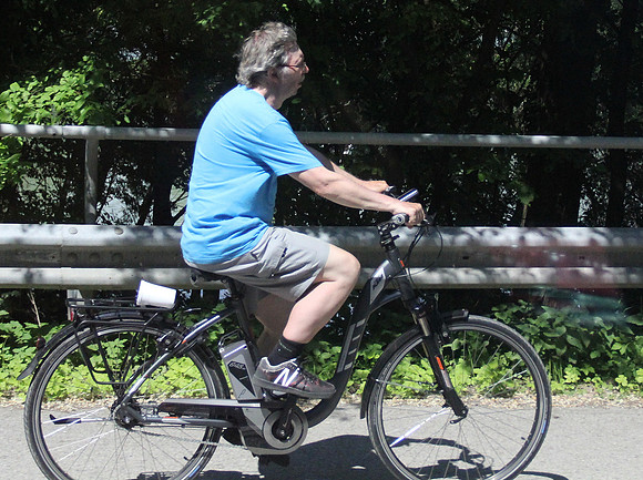 Markus Schüller unterwegs mit KTM eBike