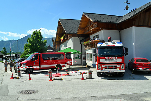 Bootskorso in Altaussee