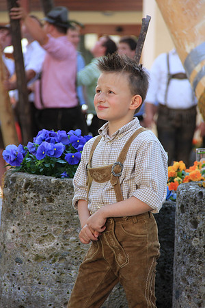 01.05.2014 Maibaumaufstellen Bad Vigaun