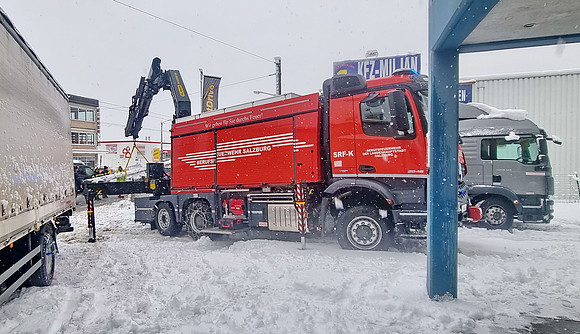 LKW-Panne